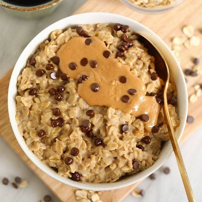 Make Cookie Dough Oats in Just 2 Minutes